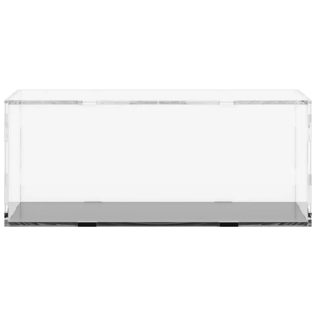 Acrylic Display Box Dust Protection 34x16x14cm Transparent Case