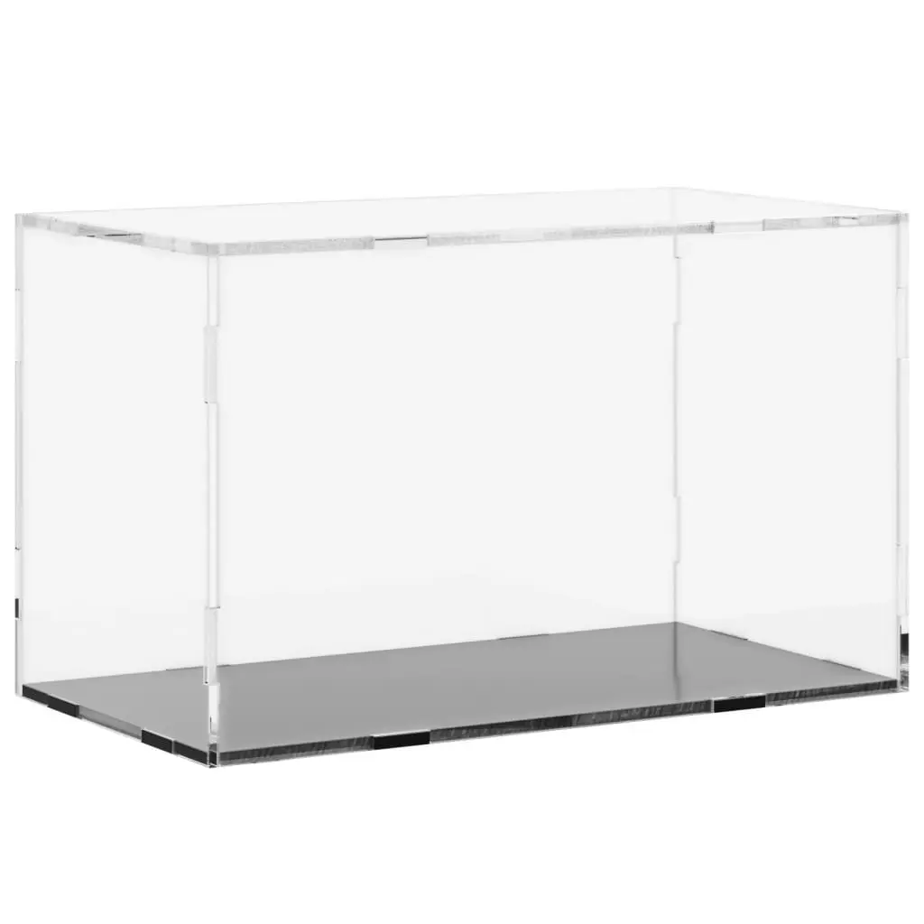 Acrylic Display Box Dustproof Case 31 x 17 x 19 cm Transparent