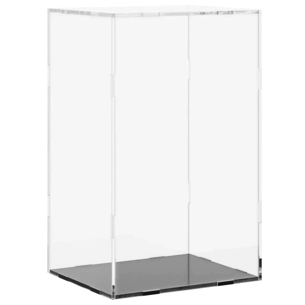 Acrylic Display Box Transparent Dustproof Protection Case 22 x 18 x 35 cm