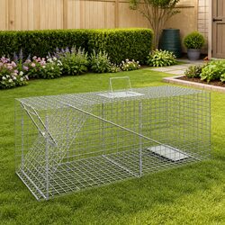 Warm and Practical Humane Animal Trap - 64.5x25x26.5cm