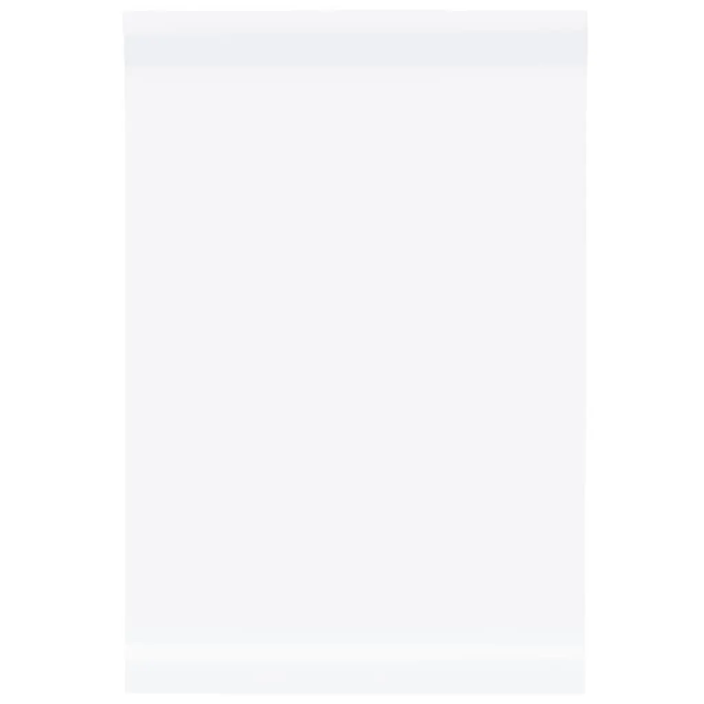 Self-Adhesive Matte White Furniture Sticker Decorative Film 90x500cm PVC Roll
