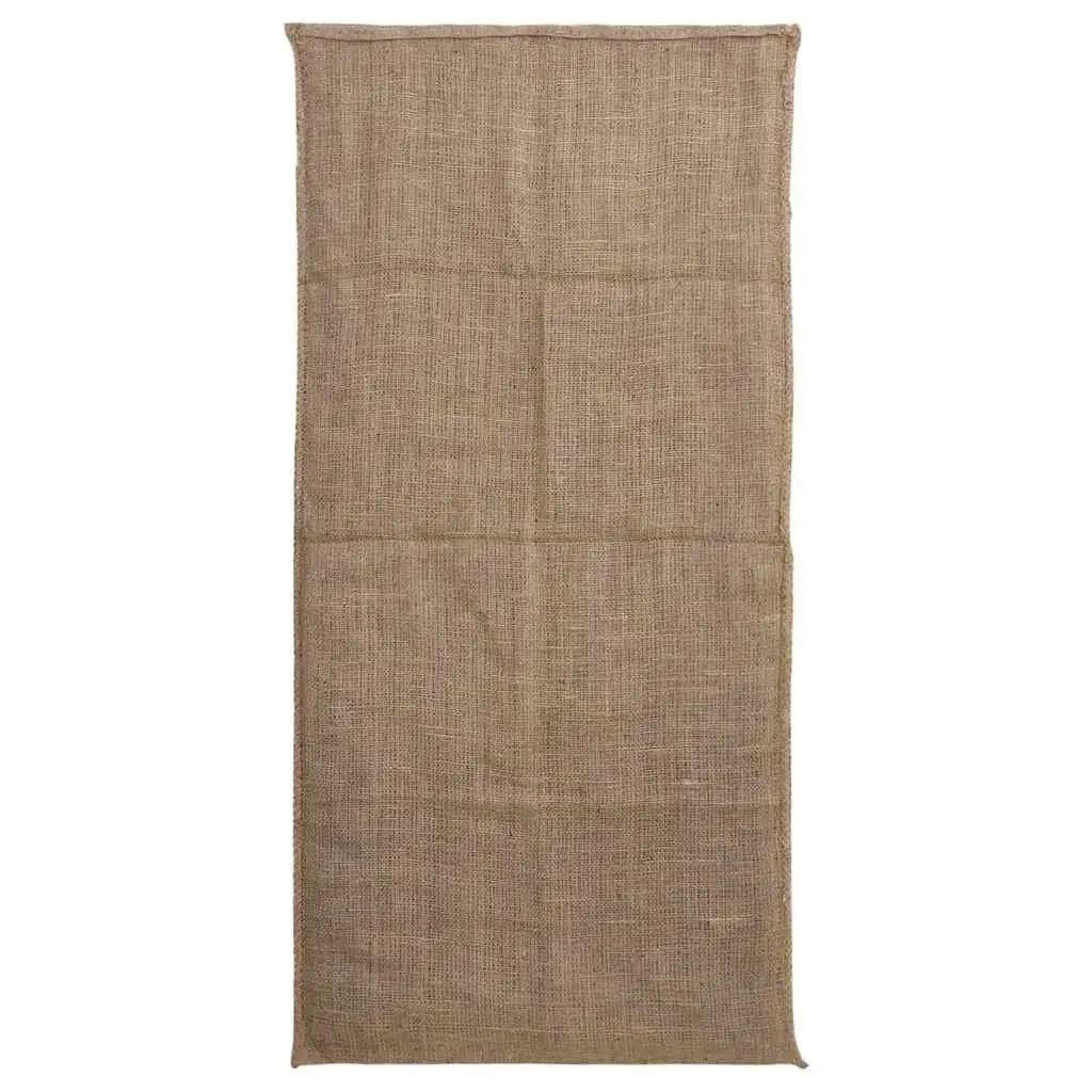 Jute Sacks Storage Bags 65x135 cm Natural Brown 10 Piece