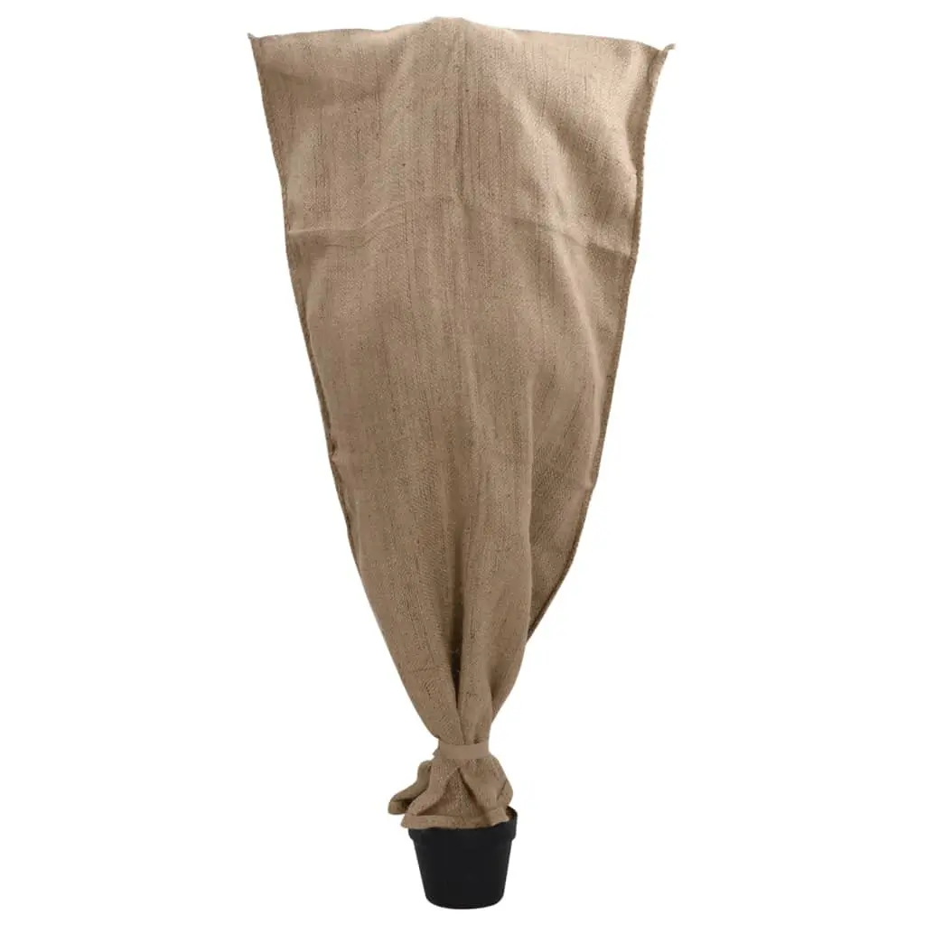 Jute Sacks 10 pcs 65x135 cm Storage Bags Hessian Burlap Garden Multipurpose