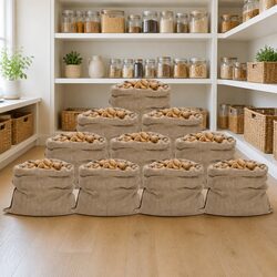 Reliable Jute Sacks - 10 Piece Set for Your Needs