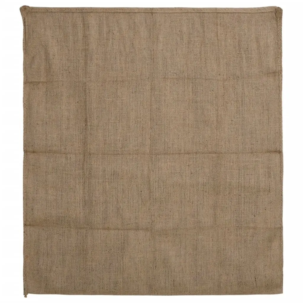 Jute Sacks Storage Bags 100x110 cm Brown 10 Piece Burlap Hessian Garden Multipurpose