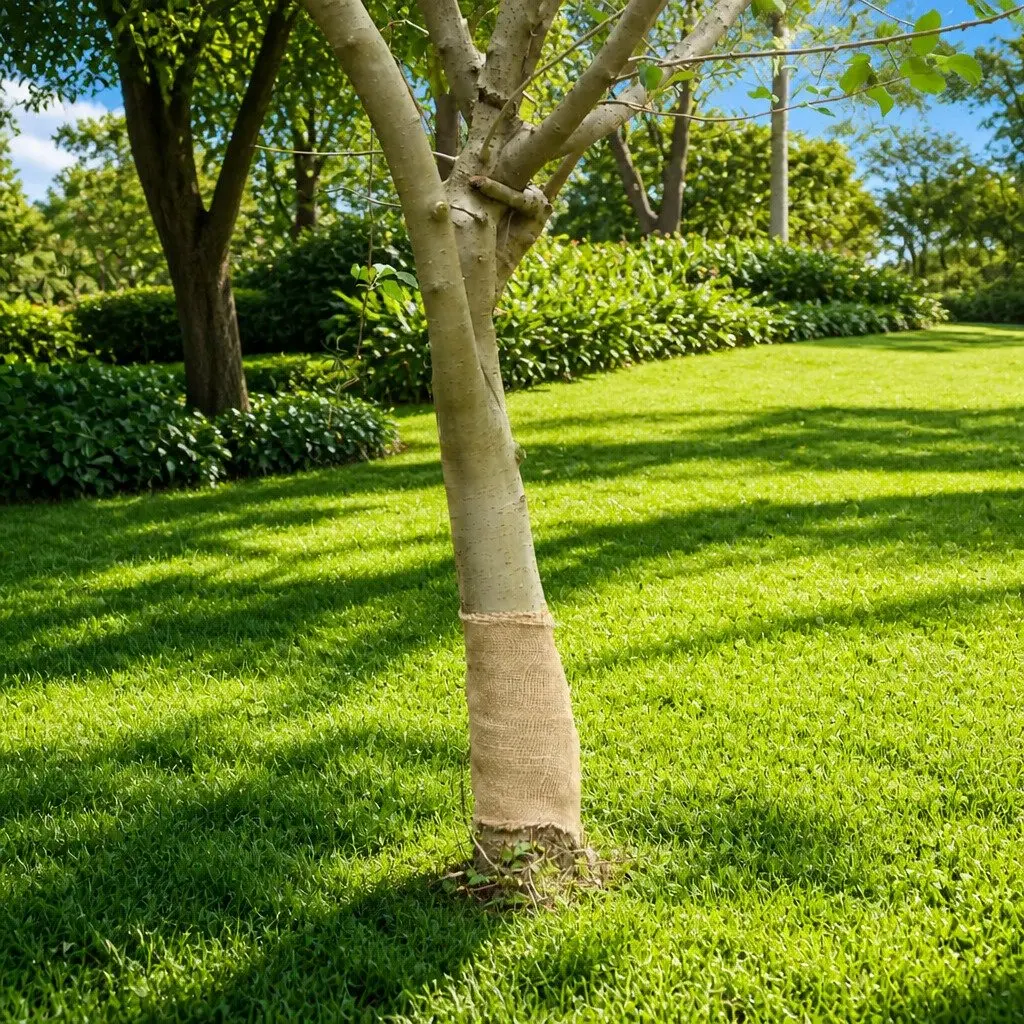 Jute Roll Natural Burlap Runner Table Decor Craft 0.25 m x 10 m