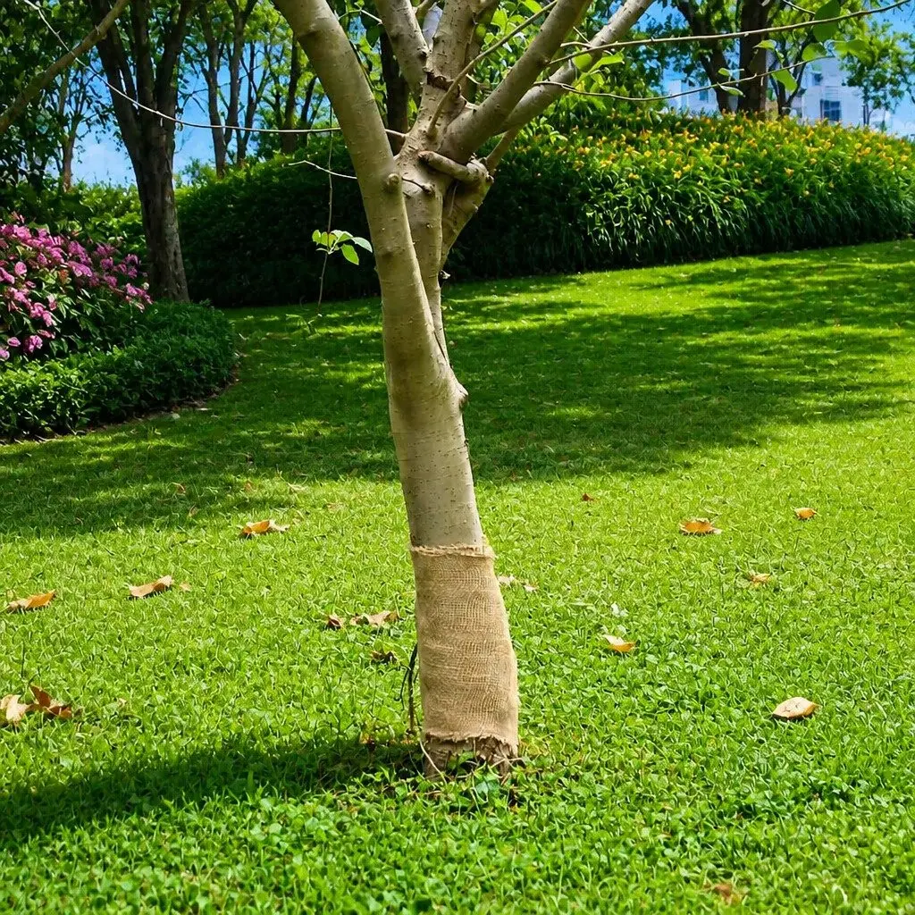 Jute Roll Natural Burlap Runner 0.25m x 15m Wedding Party Home Decor Craft