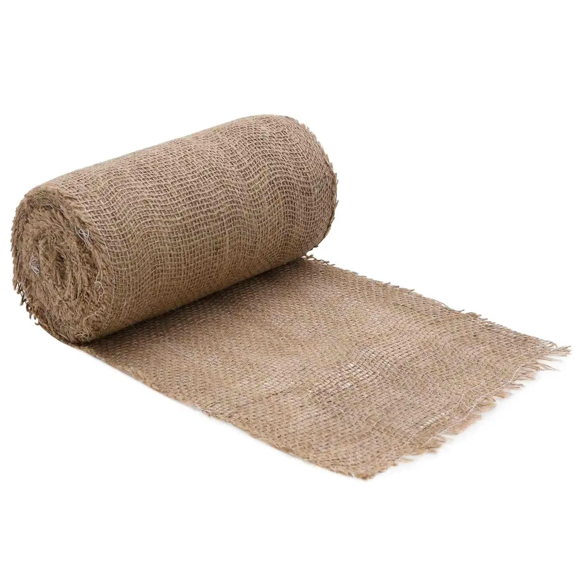 Jute Roll Natural 0.25x25m Burlap Runner Home Decor Weddings Events Craft