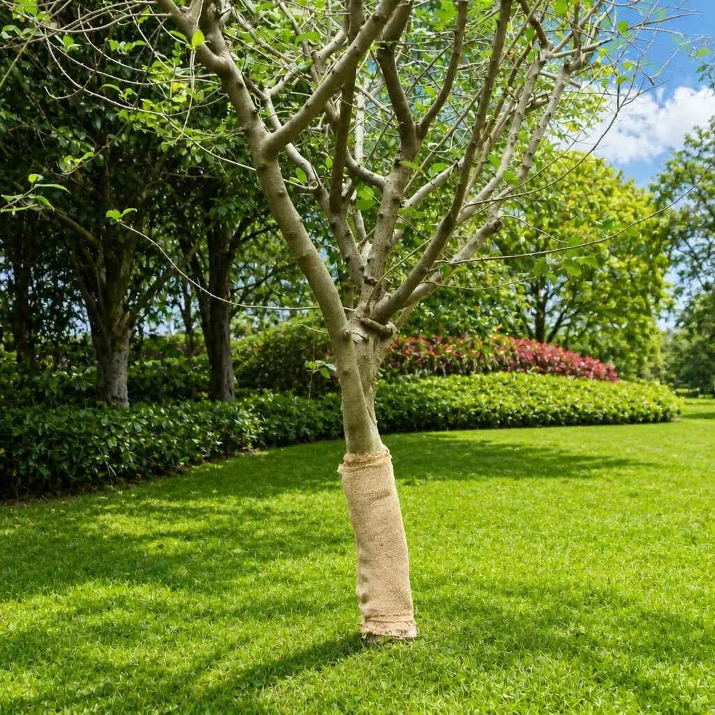 Jute Roll Natural Burlap Runner 0.5m x 5m Craft Decor Wedding Party Home Garden