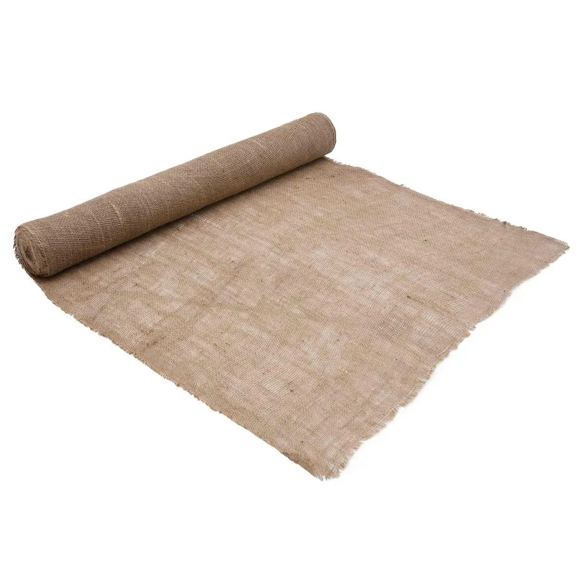 Jute Roll Natural Burlap Runner 1x15m for Weddings Events Home Decor Crafts