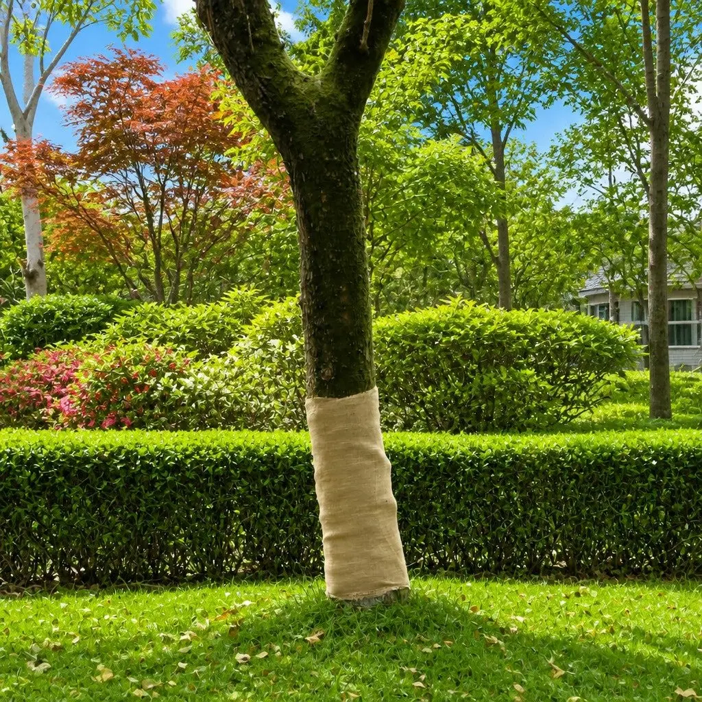 Jute Roll Natural Burlap Table Runner 1x50 m Home Decor Craft Material