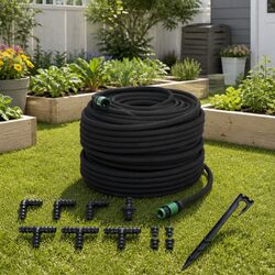 Reliable 100m Black Soaker Hose for Your Garden Needs
