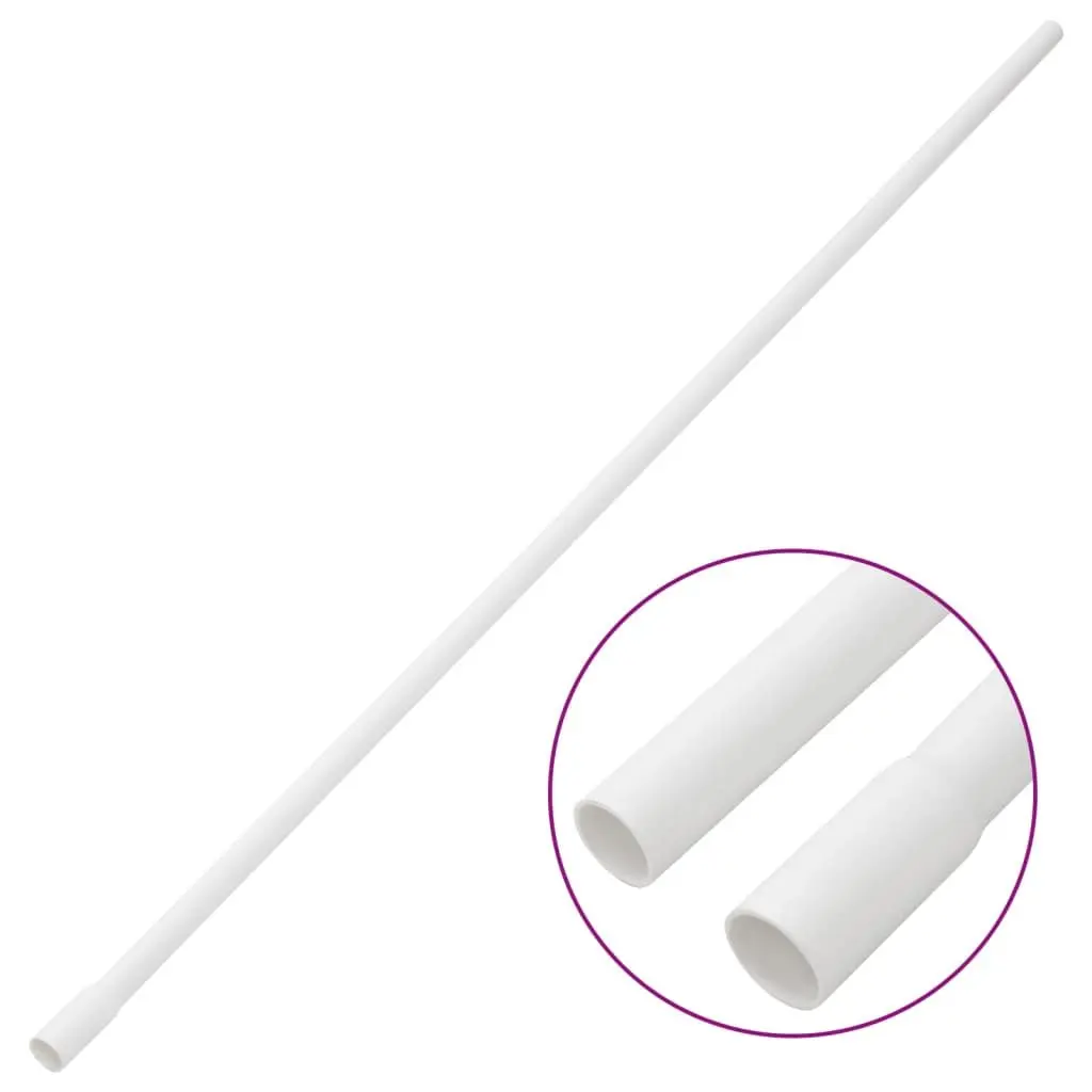 Cable Trunking 16mm White 10m PVC Organiser Concealer