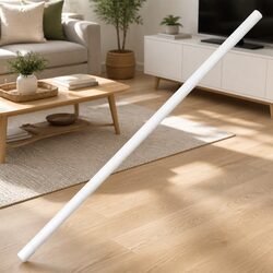 Cable Trunking 20mm White PVC Cord Cover Clips Wall Floor Organiser 10m