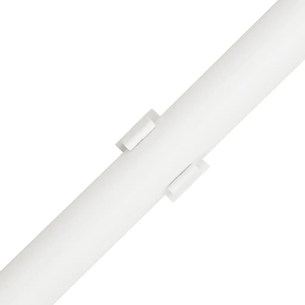 Cable Trunking Wire Management 20mm White PVC Clip-On 30m