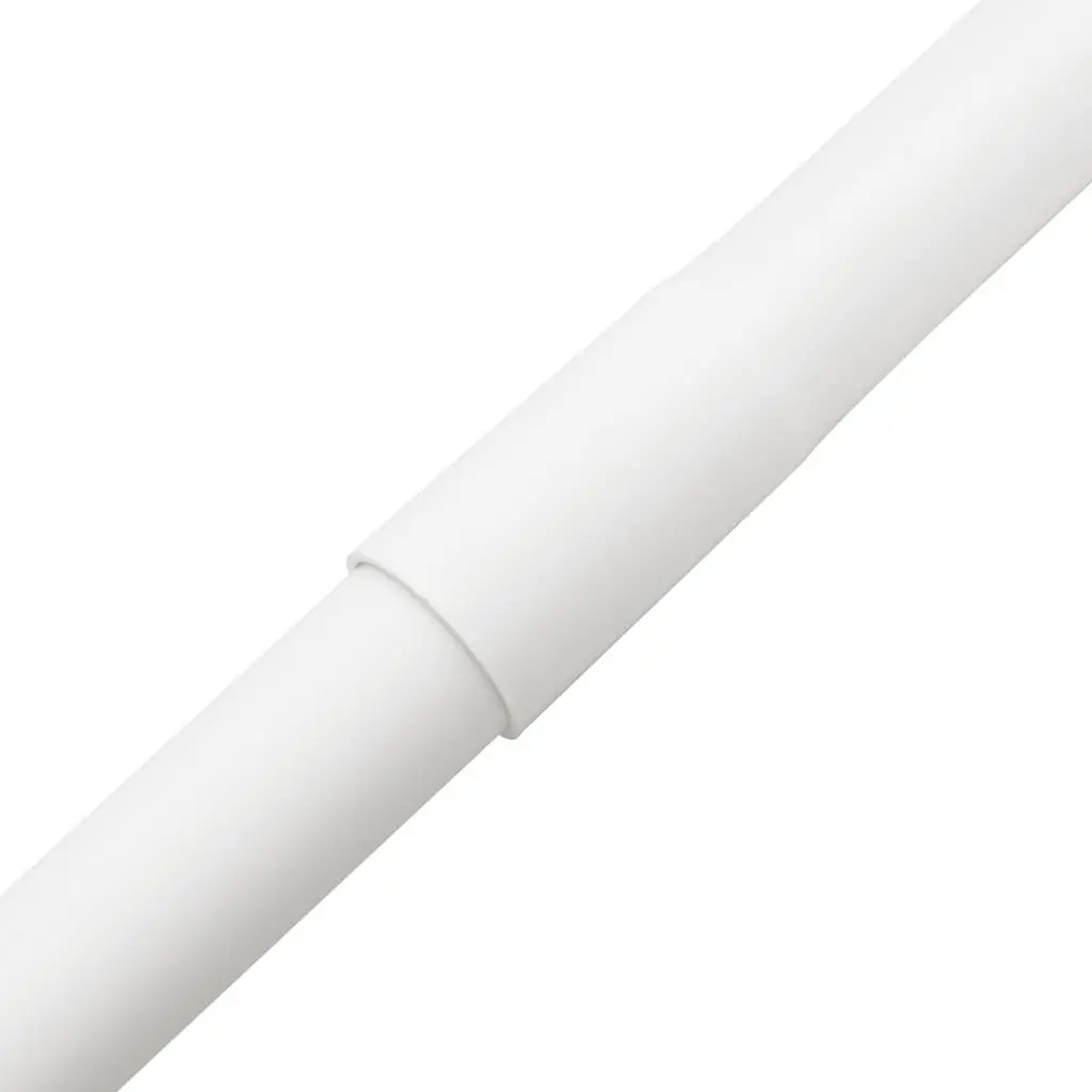 Cable Trunking 25mm White 30m PVC Cord Cover Clips Wall Floor Ceiling Management