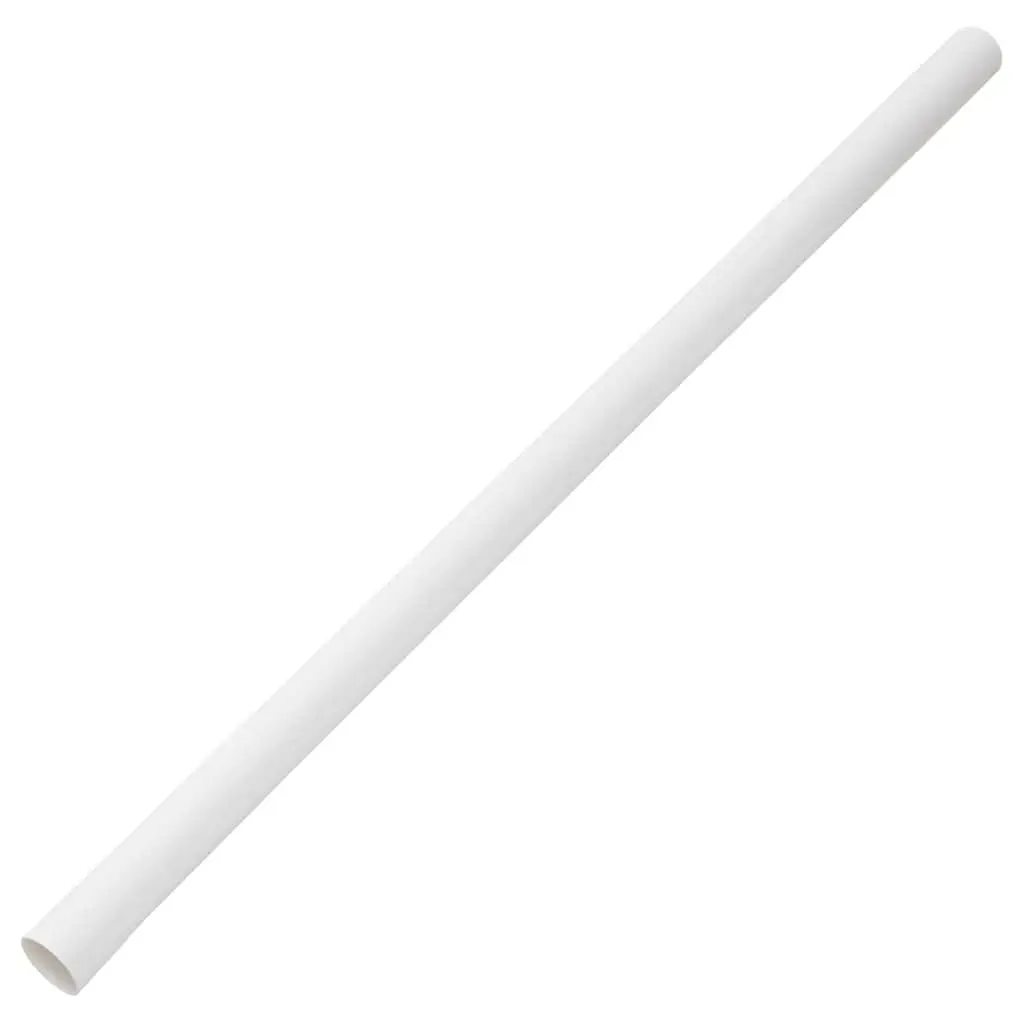 Cable Trunking Ø30mm 10m White PVC Cord Cover Concealer Management