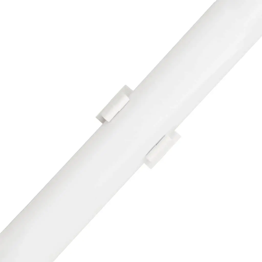 Cable Trunking System 30mm Diameter 30m White PVC Cord Cover Organizer