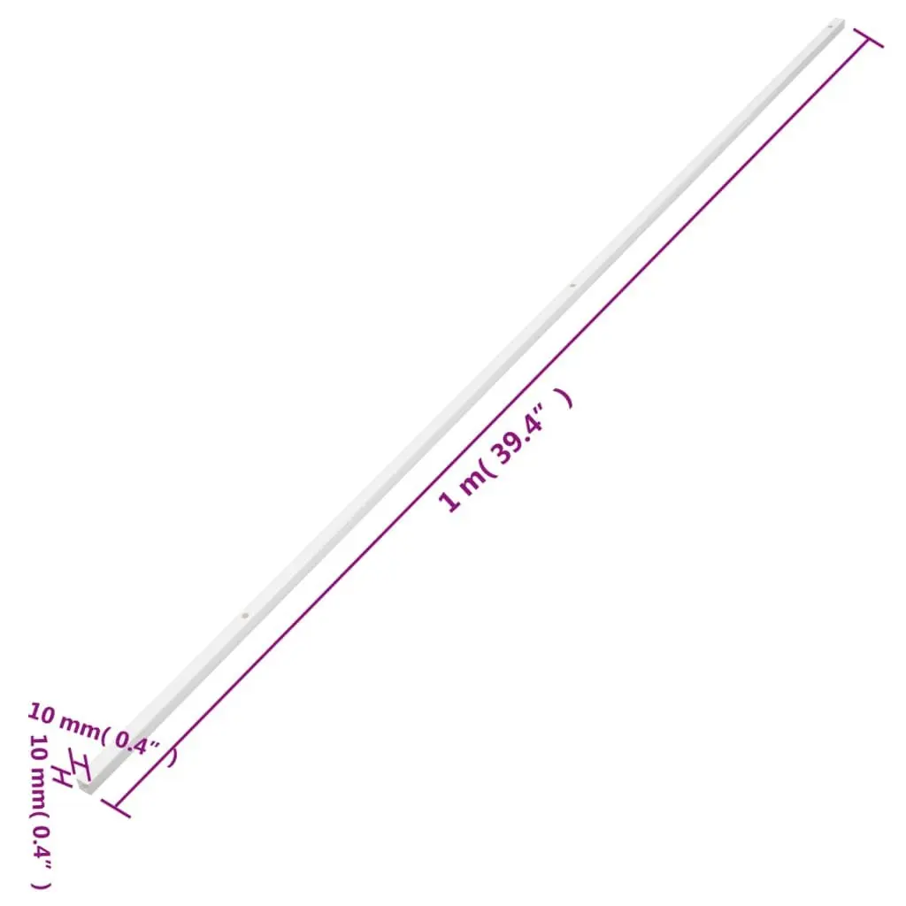 10m White PVC Cable Trunking for Safety
