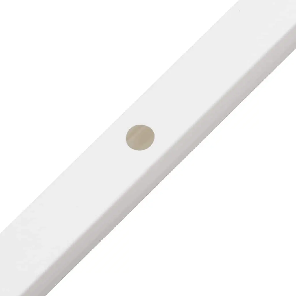White PVC Cable Trunking, 30x20mm, 10m