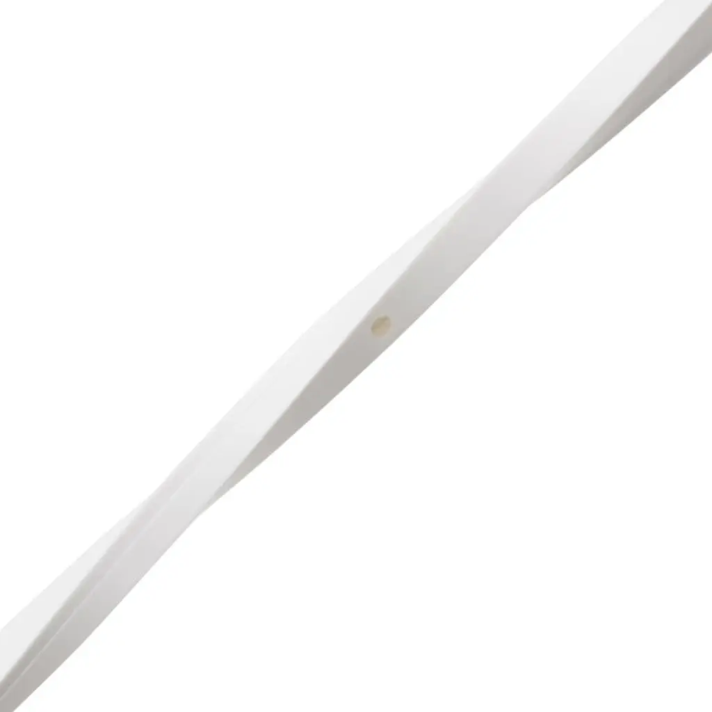 30m Cable Trunking 10x10mm in White PVC