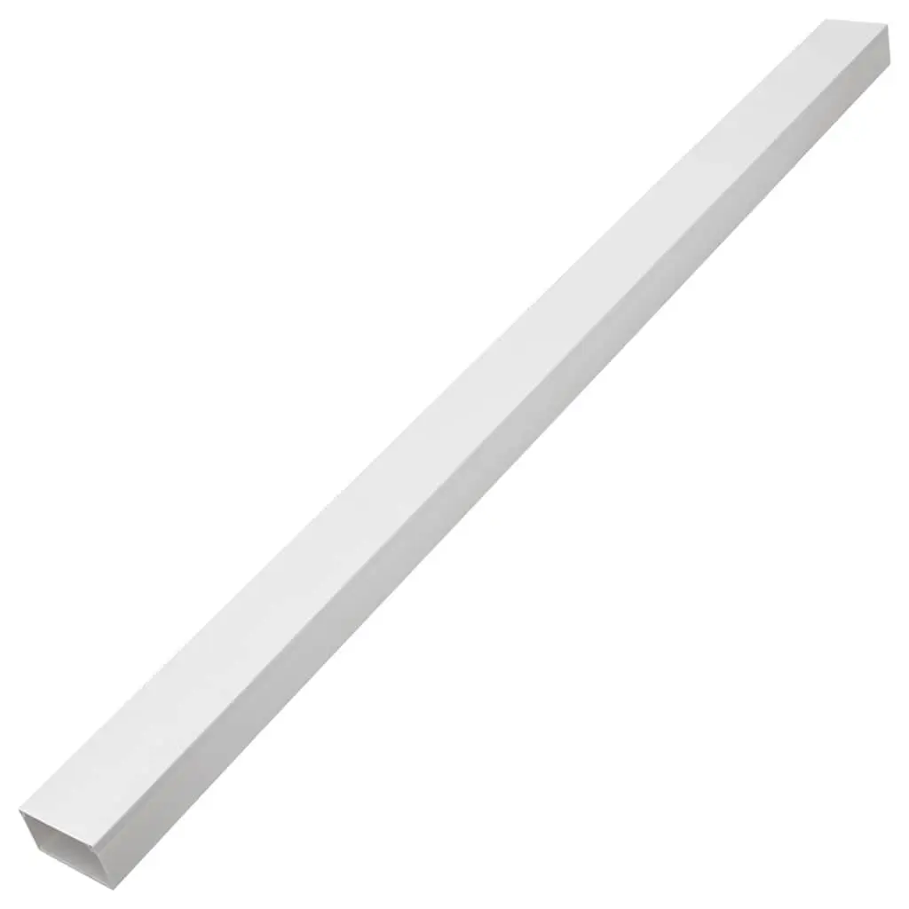 White Cable Trunking for Easy Installation