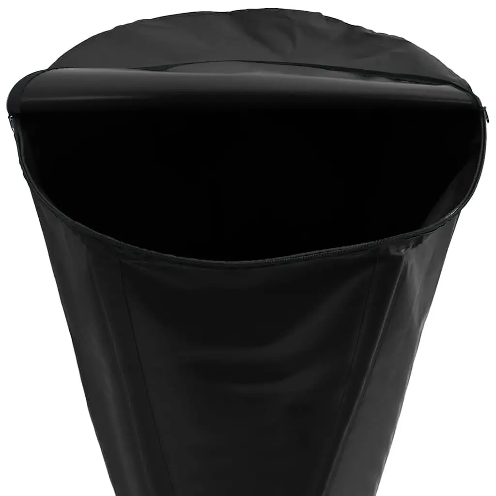 Collapsible Water Tank 1250L for Rainwater Storage Garden Black