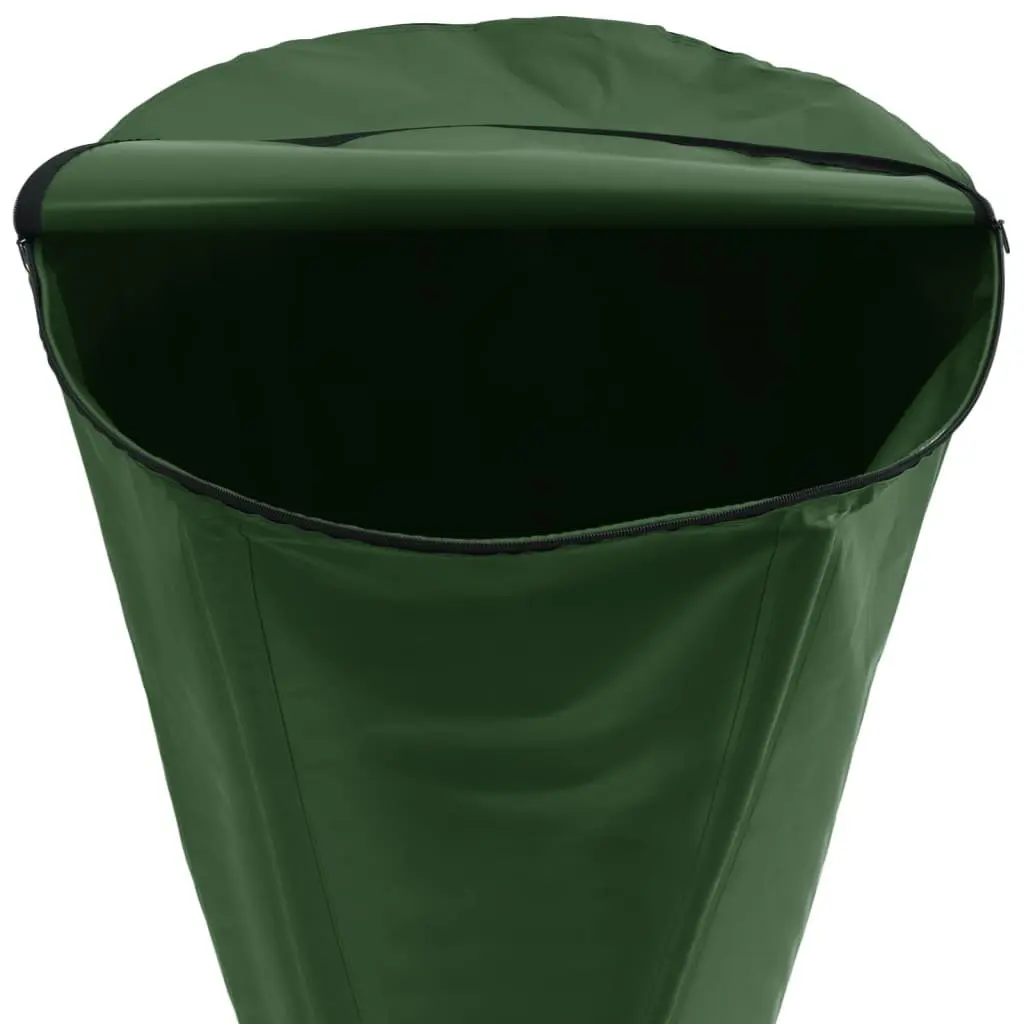 Water Tank Collapsible 380L Garden Rainwater Storage Container with Tap Green