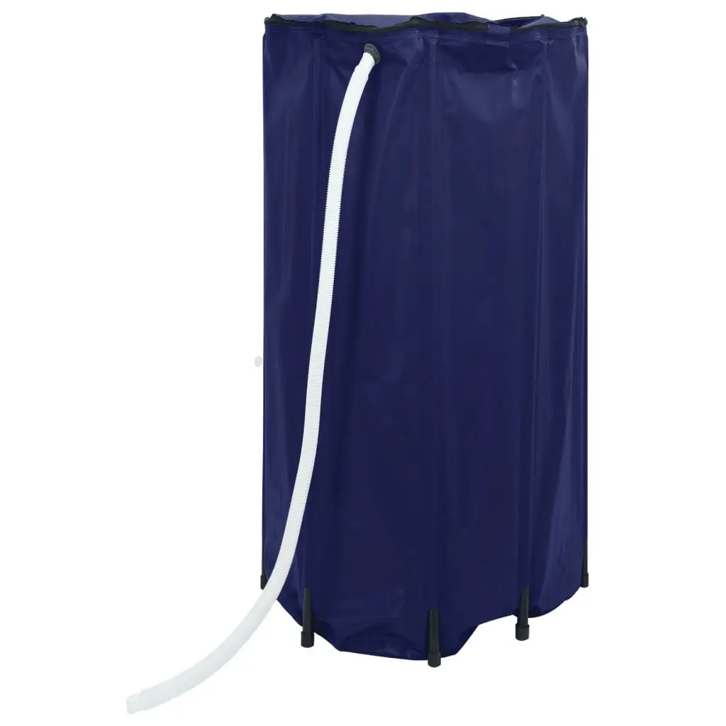 Foldable Water Tank 380L Collapsible Blue Rainwater Storage Garden Watering