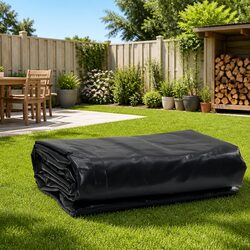 Reliable 2x3m Anthracite Tarpaulin Cover for All Seasons