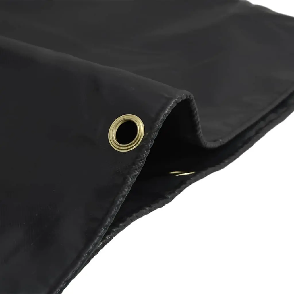 Tarpaulin Heavy-Duty 3m x 3m Anthracite UV Resistant Water-Resistant Cover for Garden Furniture Trailers and Outdoor Use