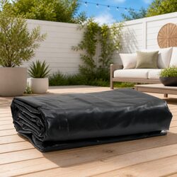 Reliable Anthracite Heavy Duty Tarpaulin 3x5m