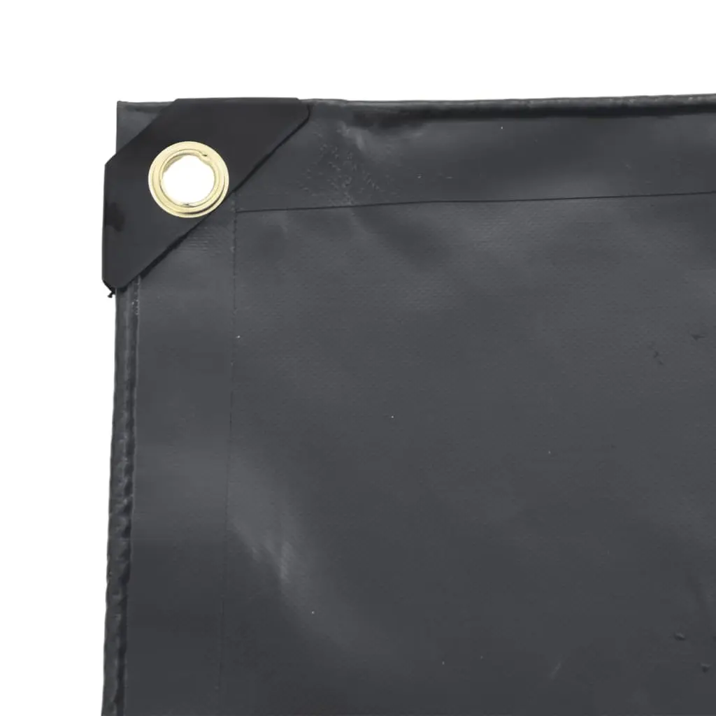Tarpaulin Cover Heavy Duty Water Resistant 3m x 5m Anthracite for Garden Furniture and Outdoor Protection