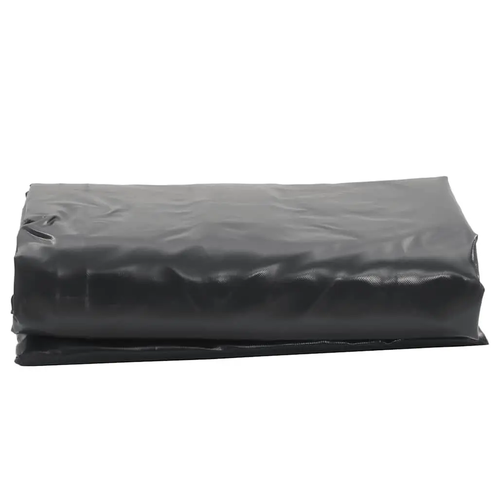 Heavy-Duty Tarpaulin Water-Resistant 4m x 6m Anthracite Protection Cover for Garden Furniture and Outdoor Use