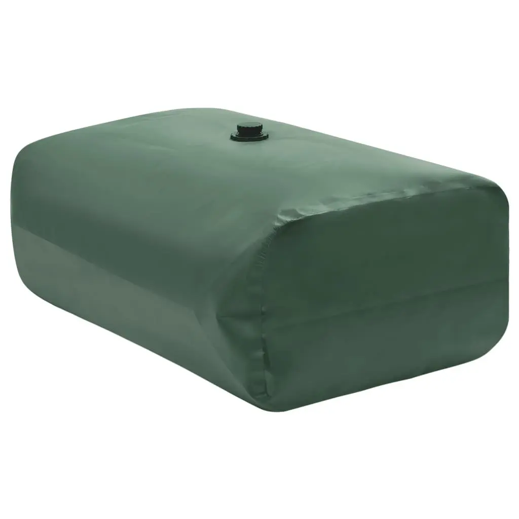 Water Tank 1500L Foldable Garden Storage Container Green