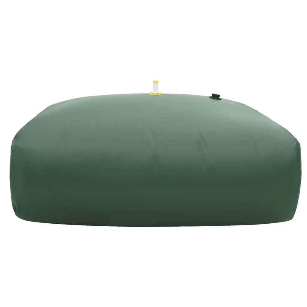 Foldable Water Tank 5000L Garden Storage Tap Green PVC
