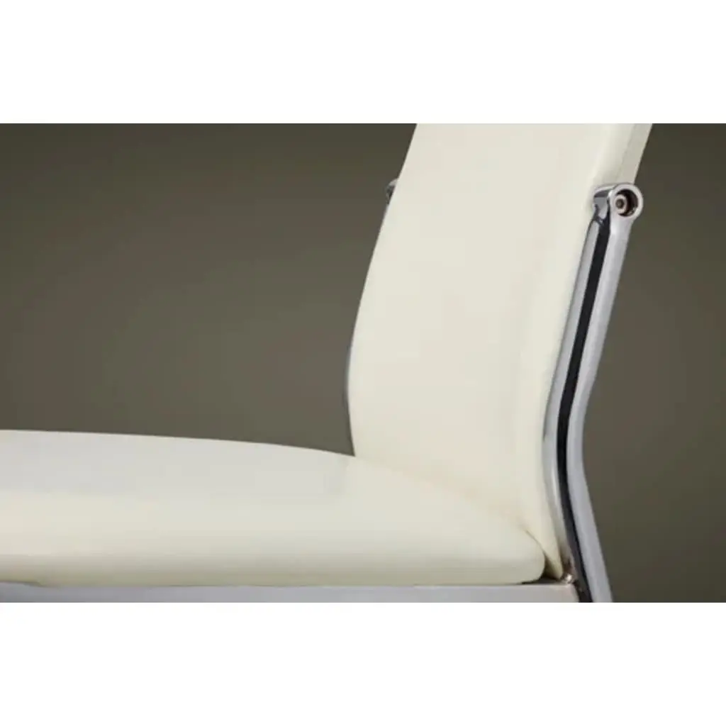 Dining Chairs Set of 6 High Back White Kitchen Room Seating