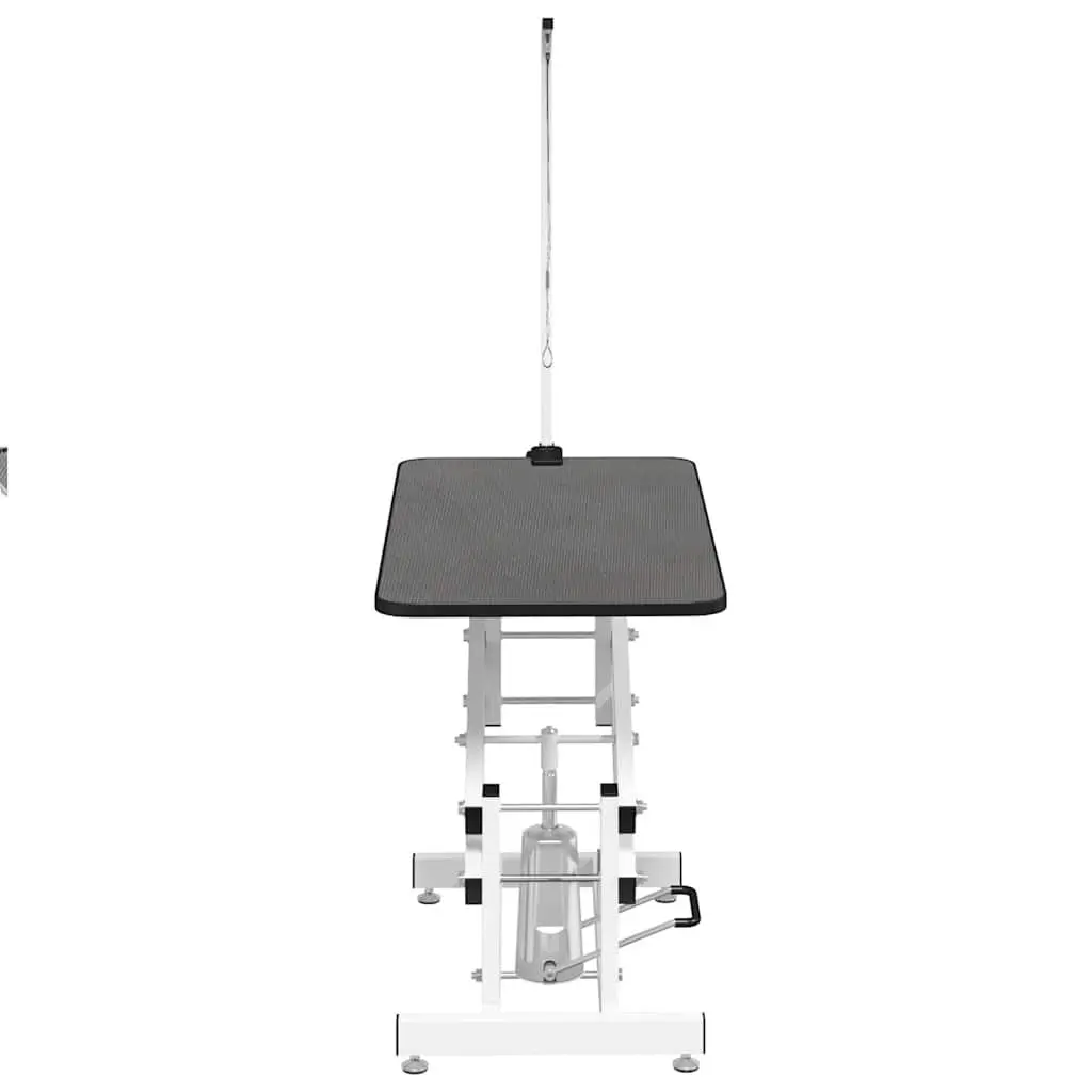 Hydraulic Grooming Table Adjustable for Dogs Cats Portable Mobile Black