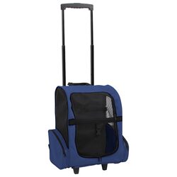 Dependable Pet Trolley Carrier - Blue Multipurpose Stroller