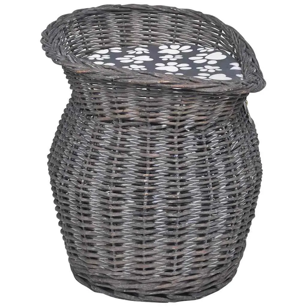 Cat Tree Pet House Bed Scratching Post Grey Willow Indoor Outdoor