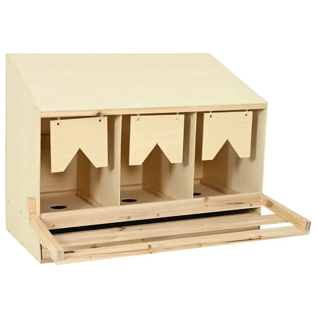 Chicken Nesting Box with Easy Egg Collection