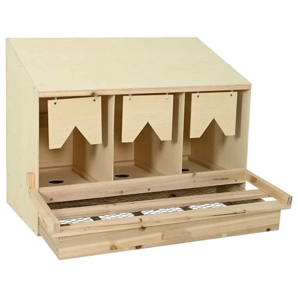 Chicken Nesting Box with Easy Egg Collection