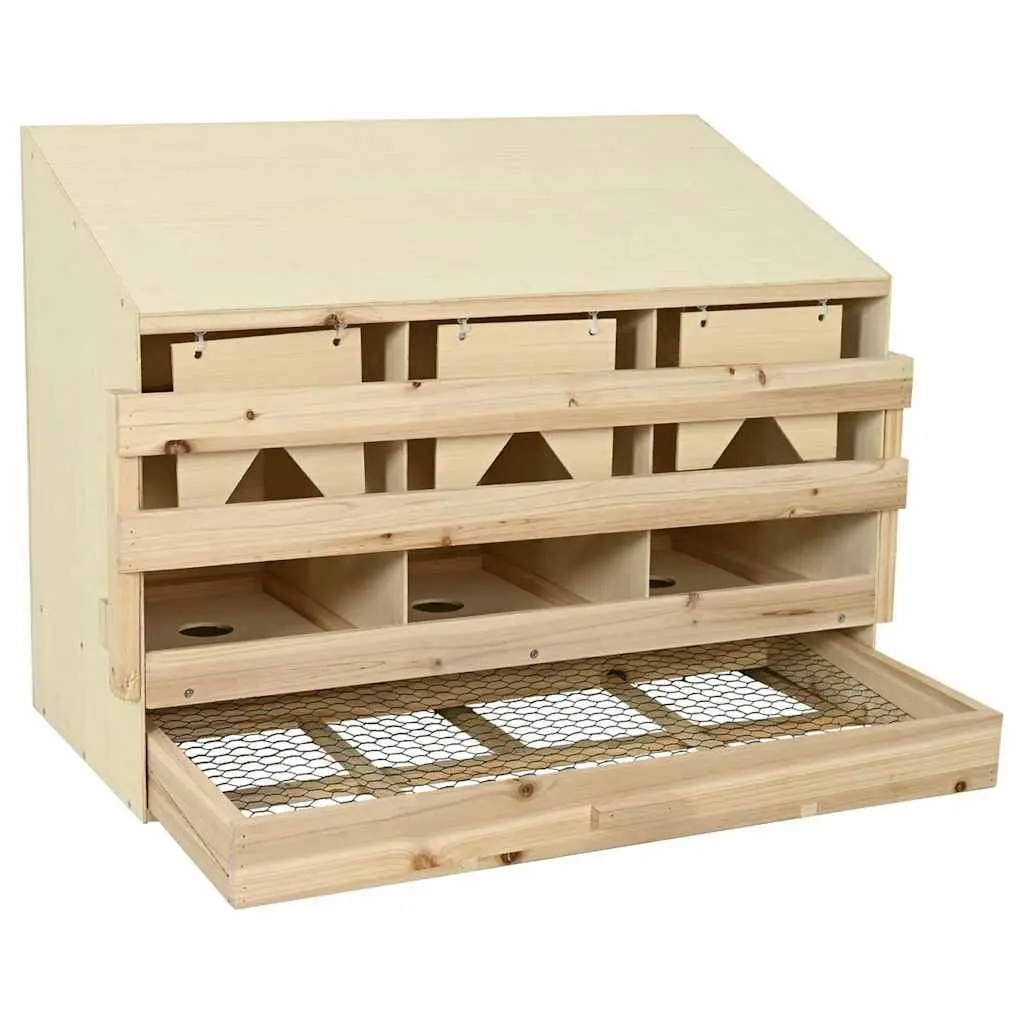 Chicken Nesting Box with Easy Egg Collection
