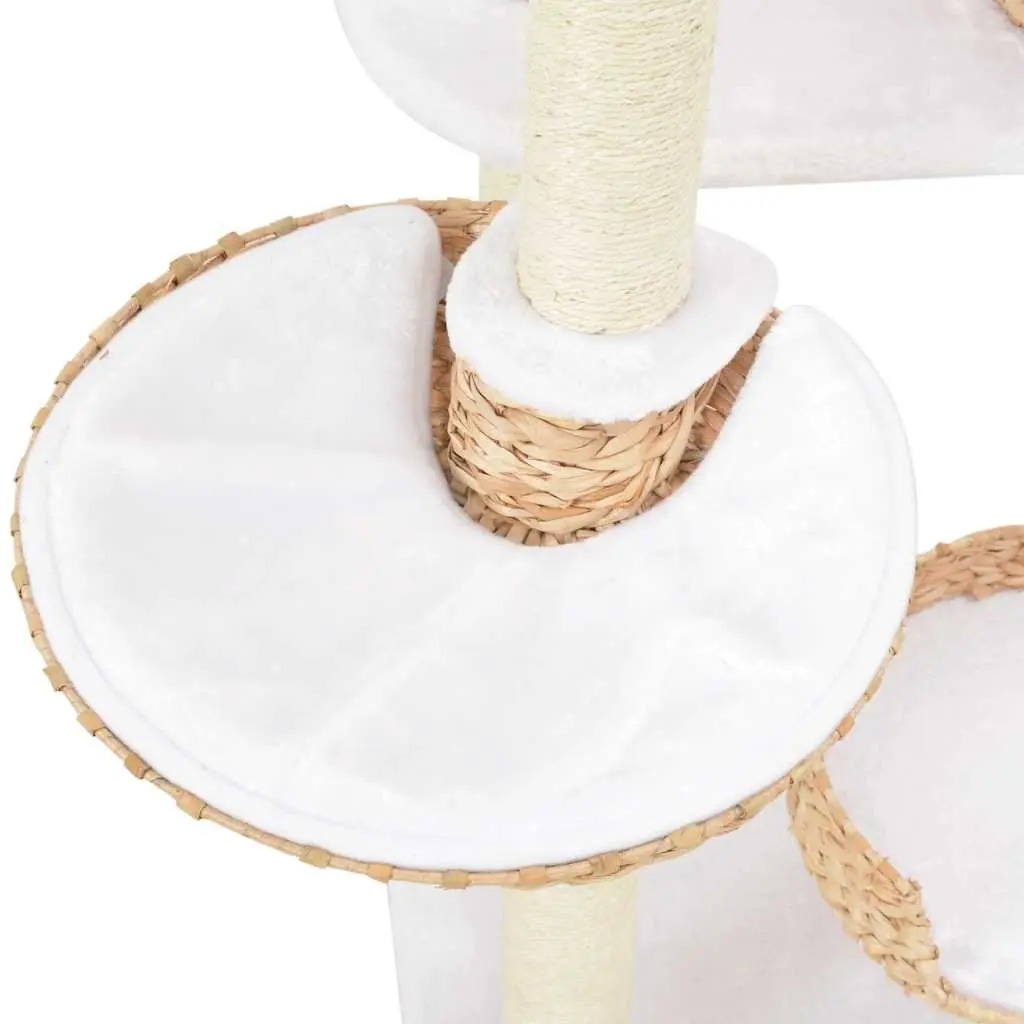 Cat Tree Scratching Post Seagrass Brown Perch Climb Relax House