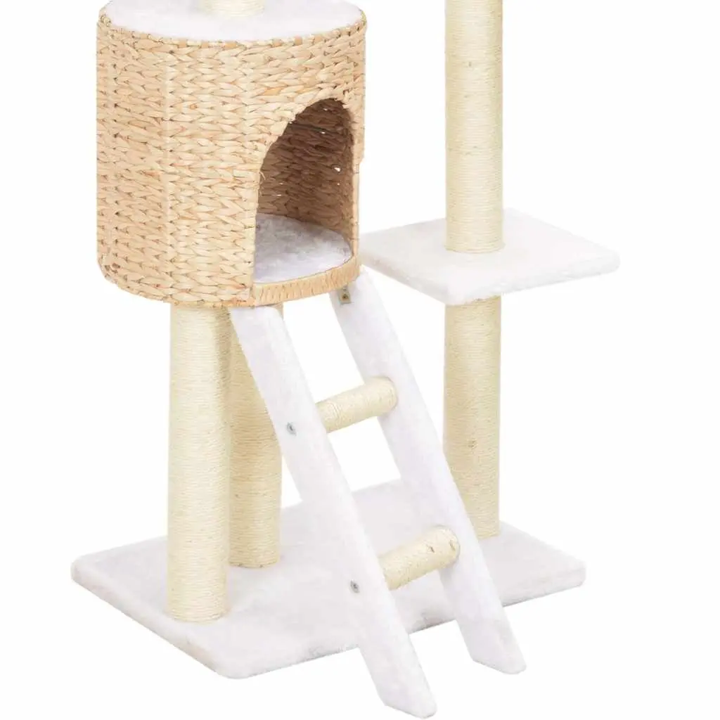 Cat Tree Scratch Post House Platform Brown