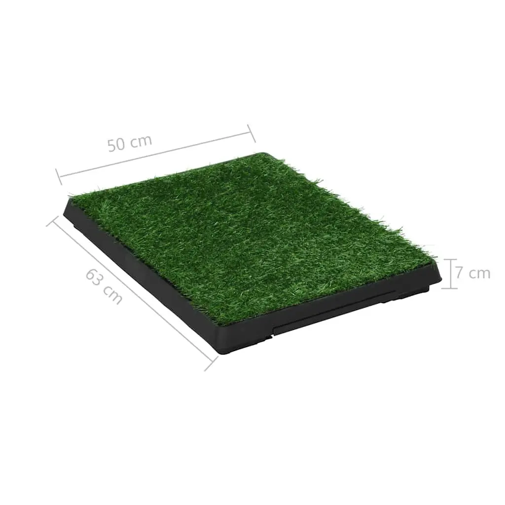 Pet Toilet Training Pad Indoor Potty 63x50cm Artificial Turf Mat