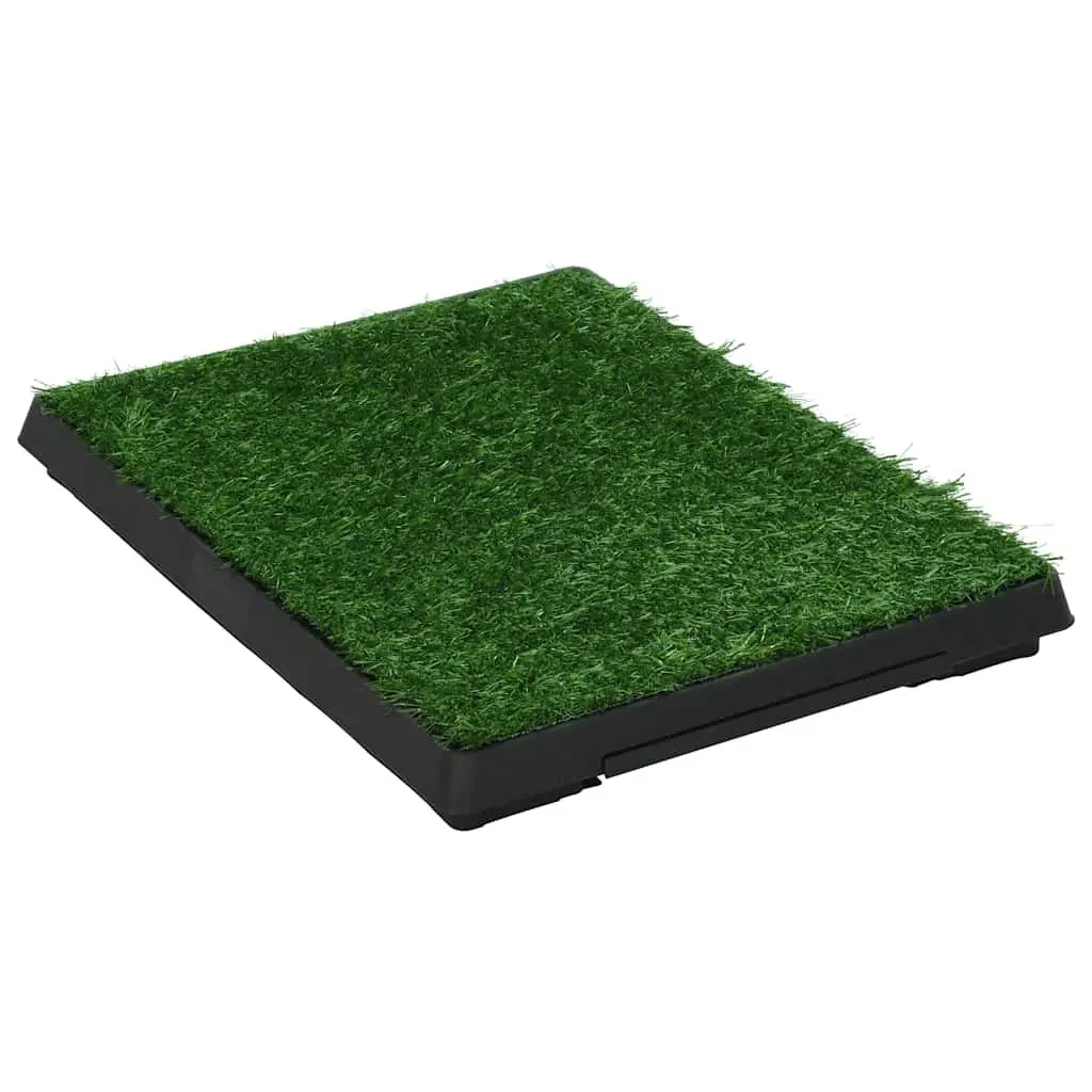 Pet Toilet Training Pad Indoor Potty 63 x 50 cm Artificial Grass Mat 2 Pack
