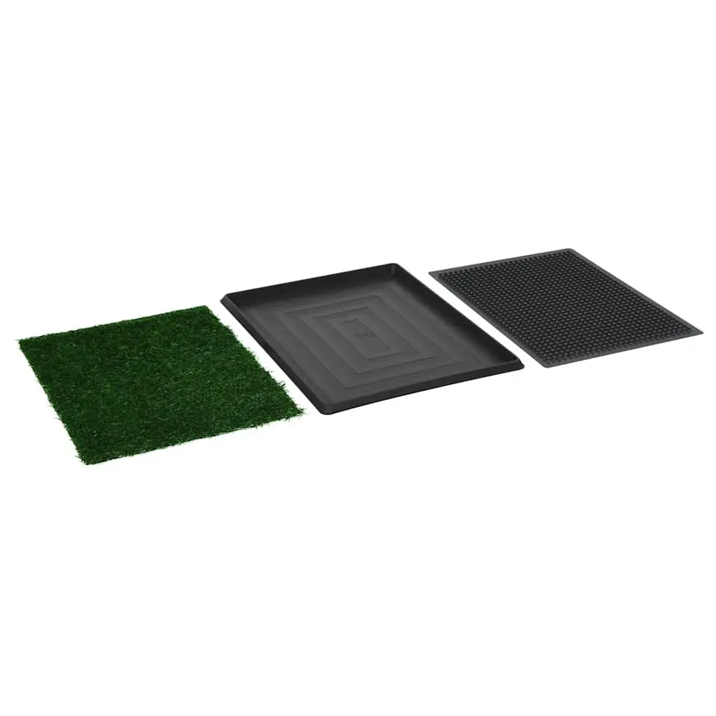 Pet Training Toilet Pad Indoor Potty Mat 64 x 51 cm Artificial Turf for Dogs