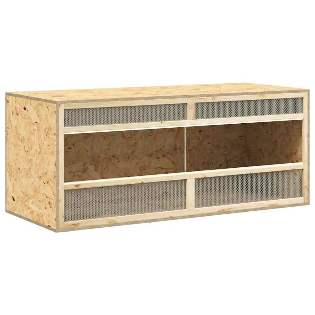 Small Animal Terrarium Habitat Enclosure 120 x 50 x 50 cm Multicolour
