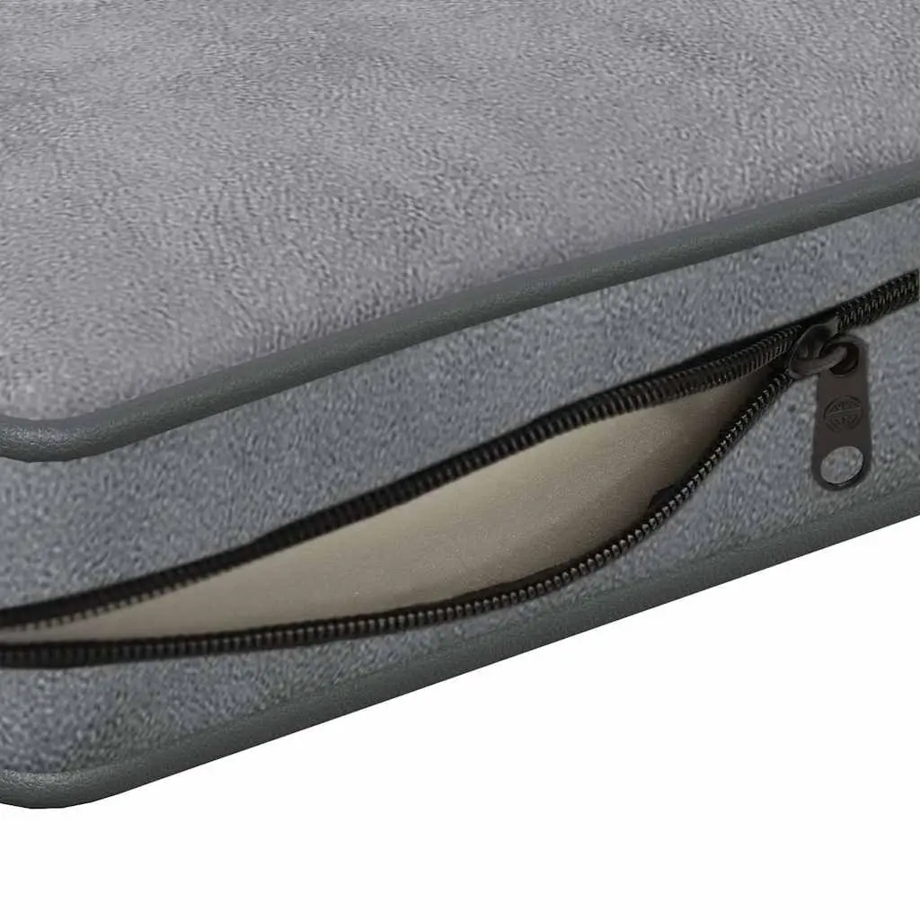 Dog Sofa Plush Pet Bed Couch 72x45x30 cm Grey for Small Dogs Cats Lounge Furniture